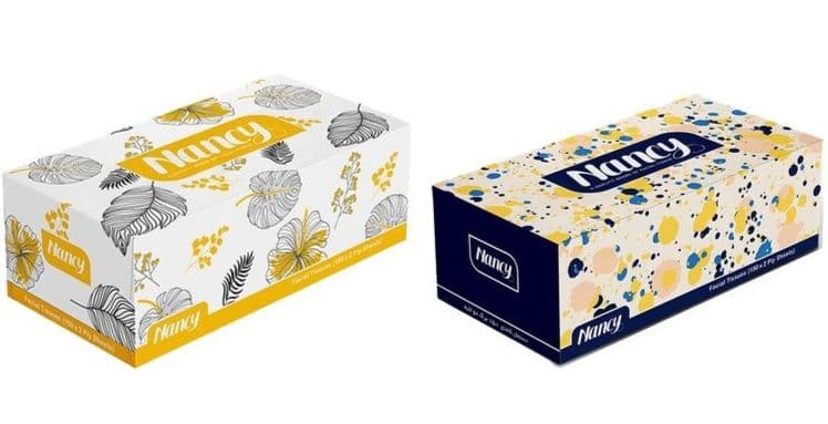 تصویر 1 از دستمال کاغذی جعبه ای نانسی مناسب میز کار و منزل